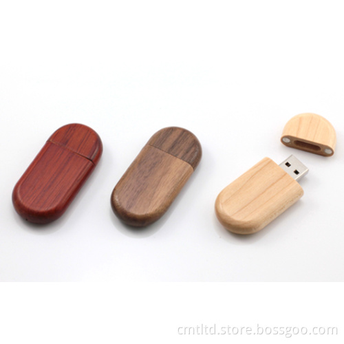 Wood Custom USB Stick USB Pen Drive with Engraving Logo Branded Flash Drive (WD001)